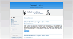 Desktop Screenshot of emanuellasker.nl